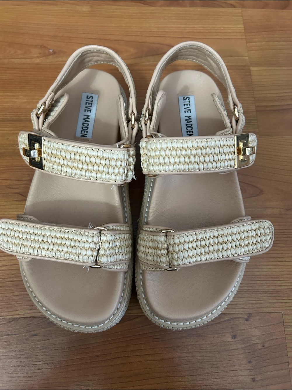 Steve Madden Woven Strap Sandals